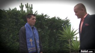 Maria was fucked like a slut on the altar during her wedding ceremony, with no regrets or remorse