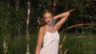 Ksenya B&#39;s stunning body glowed in the dim forest light as she seduced her lover with a sultry dance