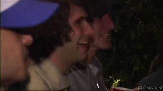 Watch as these wild college sluts party all night, getting naked and having sex with anyone who crosses their path