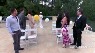 Casey Calvert and Riley Reid had a wild wedding night full of naughty bridesmaids