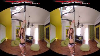 Adelle Unicorn Pole is a stunning 4K video that showcases her incredible pole dancing skills and captivating beauty