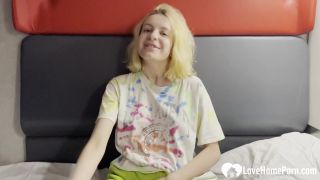 Blonde Stepsister Invited Me To Fuck Her