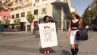The cheating slut was publicly humiliated and disgraced when her infidelity was exposed to the world